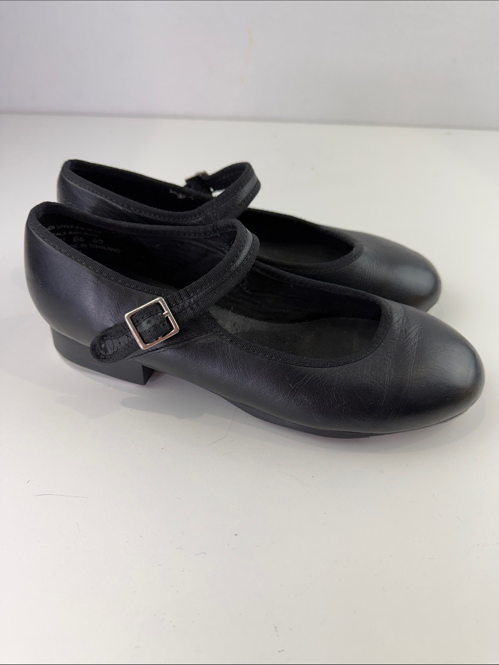 Capezio Black Mary Jane Tap-Style Shoes